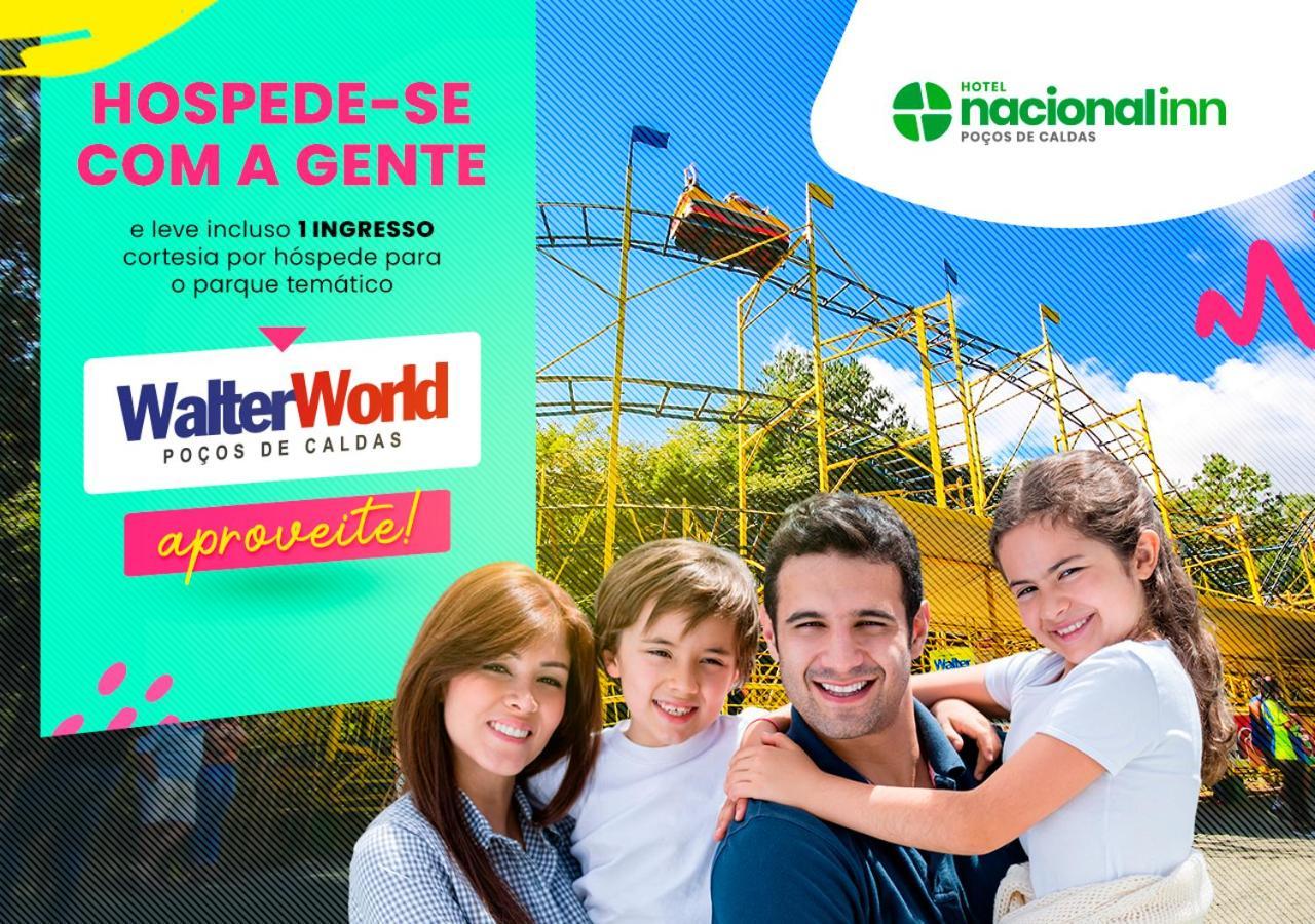 Hotel Nacional Inn Pocos De Caldas - Lazer Completo E Gastronomia No Centro Exterior foto